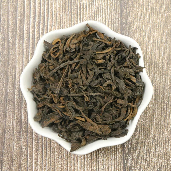HelloYoung Year Ripe Puer China Yunnan Shu Pu Erh Loose Leaf Healthy Tea
