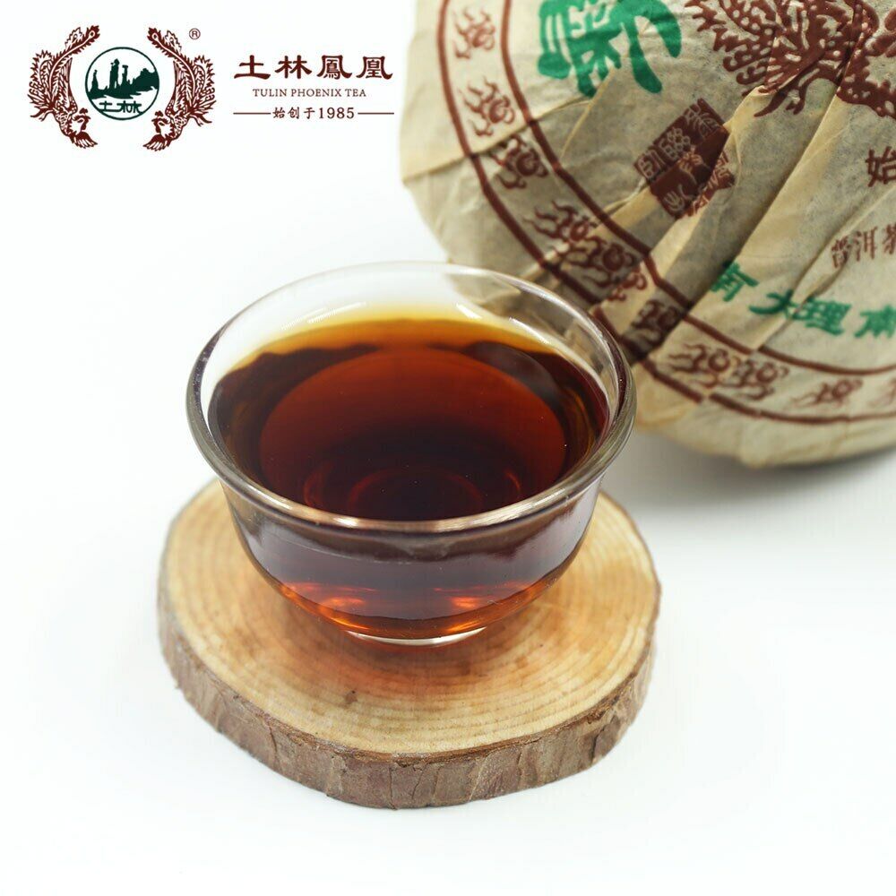 HelloYoung 2009 TuLin Phoenix Chinese Puer Tea "Yi Jia" Mushroom Tuocha Shu Puerh 250g