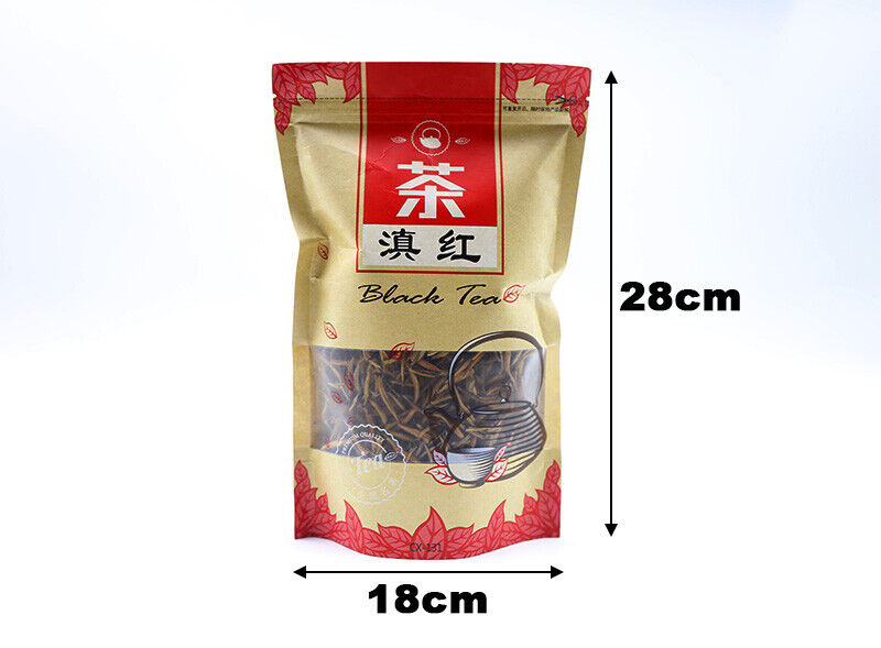 HelloYoung TeaYunnan Black Tea Dian Hong Gold Needle Jinya Golden Monkey Chinese Tea 150g