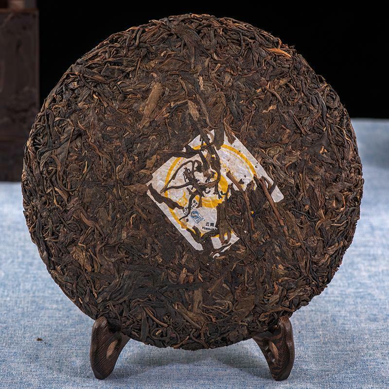 HelloYoung Pu-erh Aged Raw Puer Tea 357g Yunnan Lincang Ancient Tree Puerh Gu Hua Cha