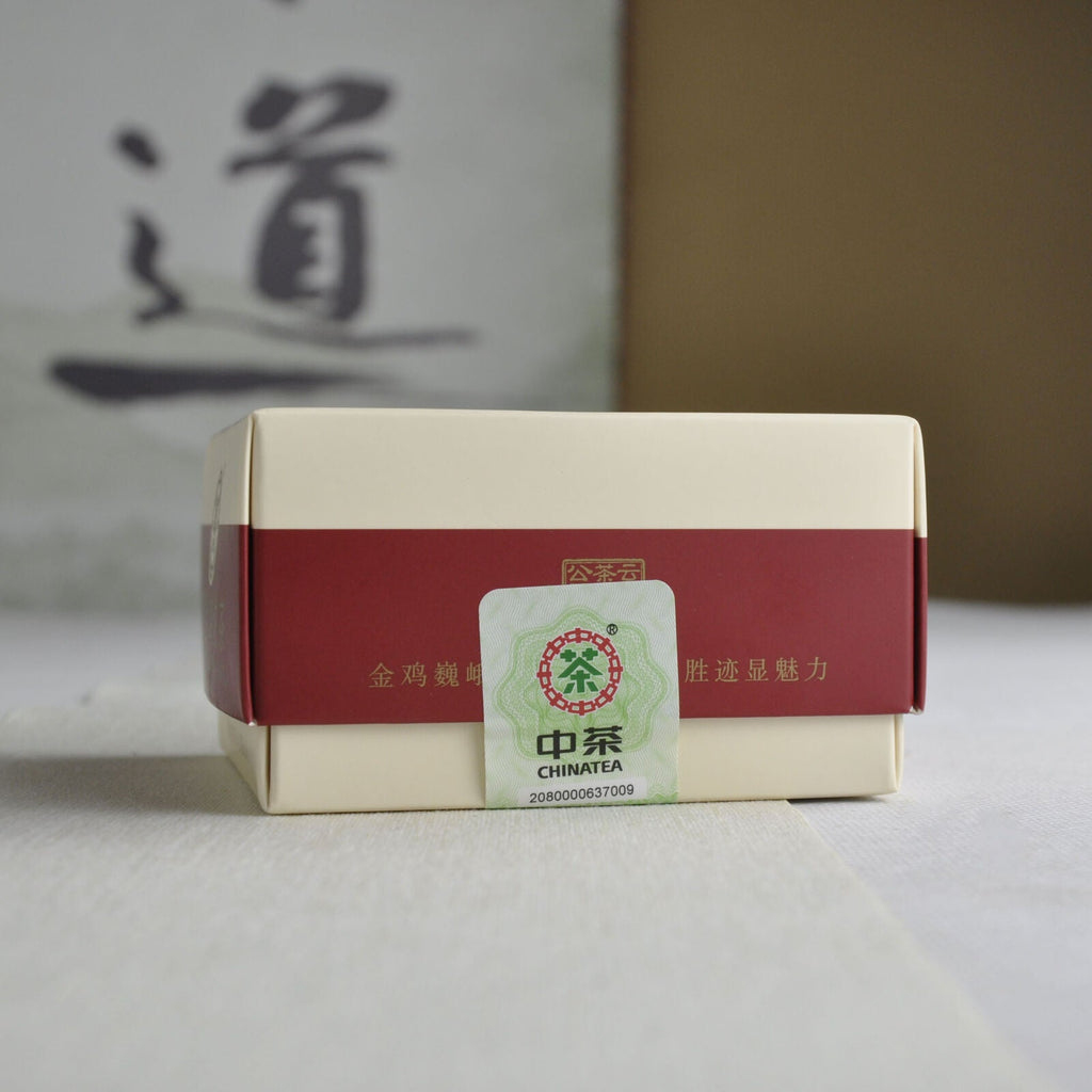HelloYoung CHINA TEA Golden Rooster Tuo Tea Pu-erh Tea Tuocha 100g Ripe Pu'er Tea