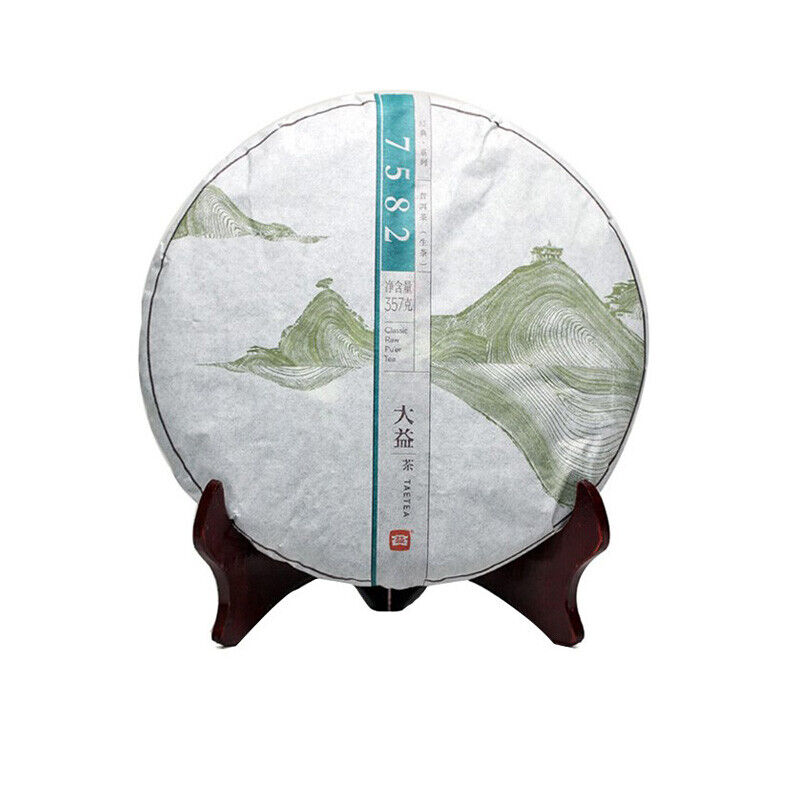HelloYoung Puer Tea Yunnan Ecology Menghai Dayi Puerh TAETEA7582 Classic Cha Pu'er Tea 357g