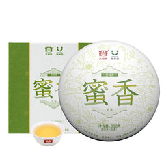 HelloYoung Organic Aged Pu-erh Tea TAETEA MI XIANG Menghai Dayi Cha Pu'er Tea Cake 300g