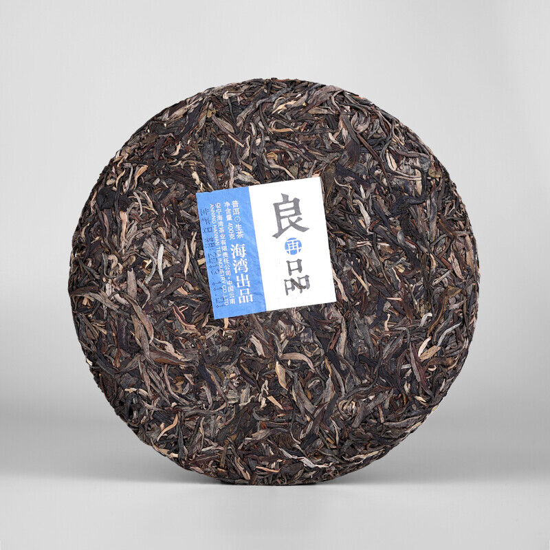 HelloYoung Liang Zai Pin * Yunnan Pu'er Haiwan Old Comrade Old Tree Raw Puerh Tea 400g