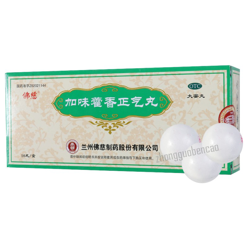 Foci Jiawei Huoxiang Zhengqi Wan 佛慈加味藿香正气丸 Main image