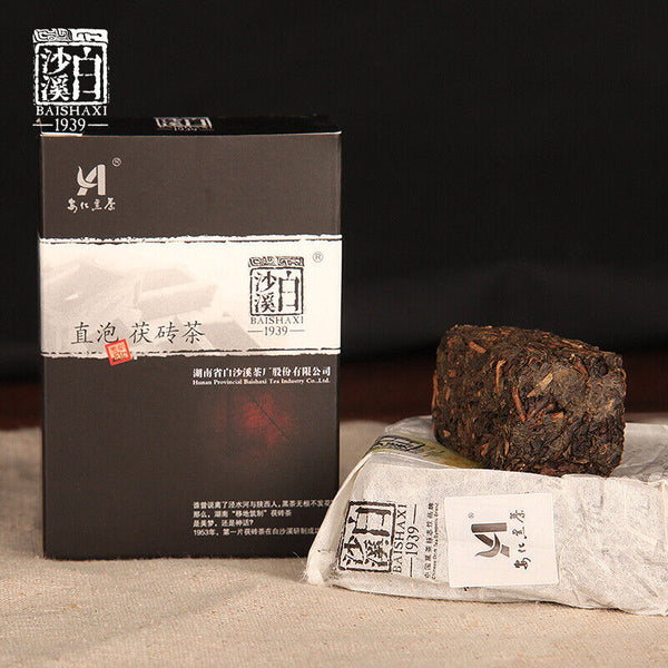 HelloYoung Healthy Drink Instant Assorted Black Tea Brick Anhua Fu Cha Dark Tea 240g