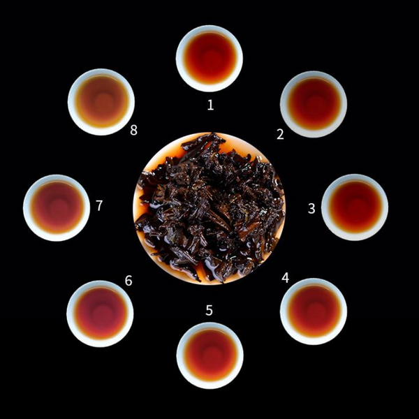 500g Yunnan Ripe Puerh Black Tea Glutinous Rice Fragrance Cooked Pu-erh Tuocha