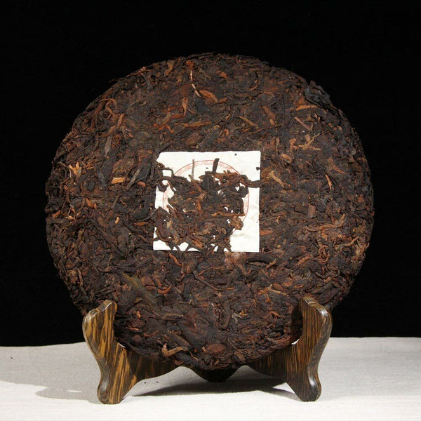 HelloYoung yr Sanpa Lao Ban Zhang Ripe Puerh 100% Natural Shu Puer Tea 357g