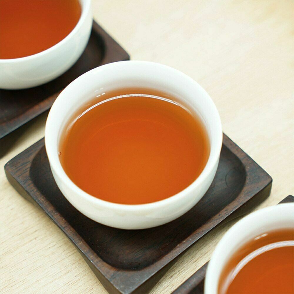 HelloYoung Year China Tea Liu Bao Cha 8003 Areca Catechu Incense Chinese Dark Tea 250g