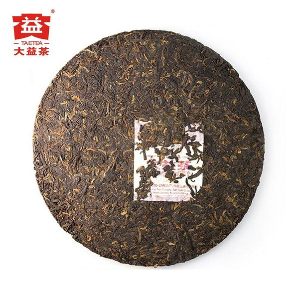 HelloYoung TAETEA Chinese Tea Ripe Pu'er 7592 Chi Tse Beeng 1601 Shu Puer 357g
