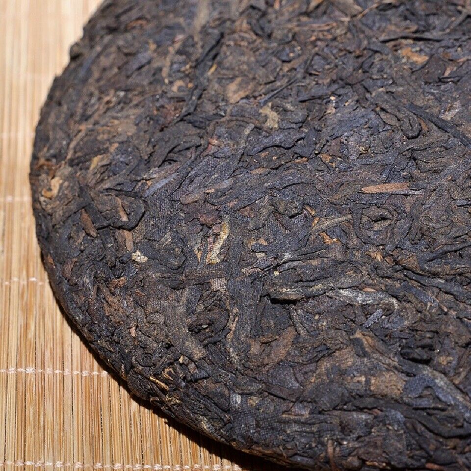 HelloYoung The First Village Sanpa Lao BanZhang Puer Ripe Pu Erh Tea Pu Er 357g