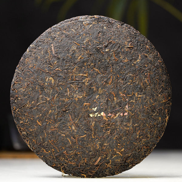 HelloYoung Zhangcha Bulang Chun * CHINATEA Puer Tea Ripe Yunnan Chi Tse Beeng Cha 357g
