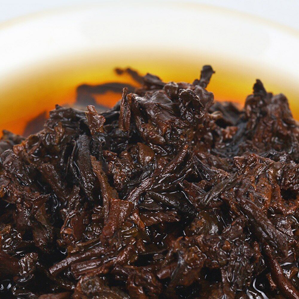 HelloYoung Zhong Cha Ripe Purerh Tea 7571 Shu Puer Menghai Chinese Tea 357g
