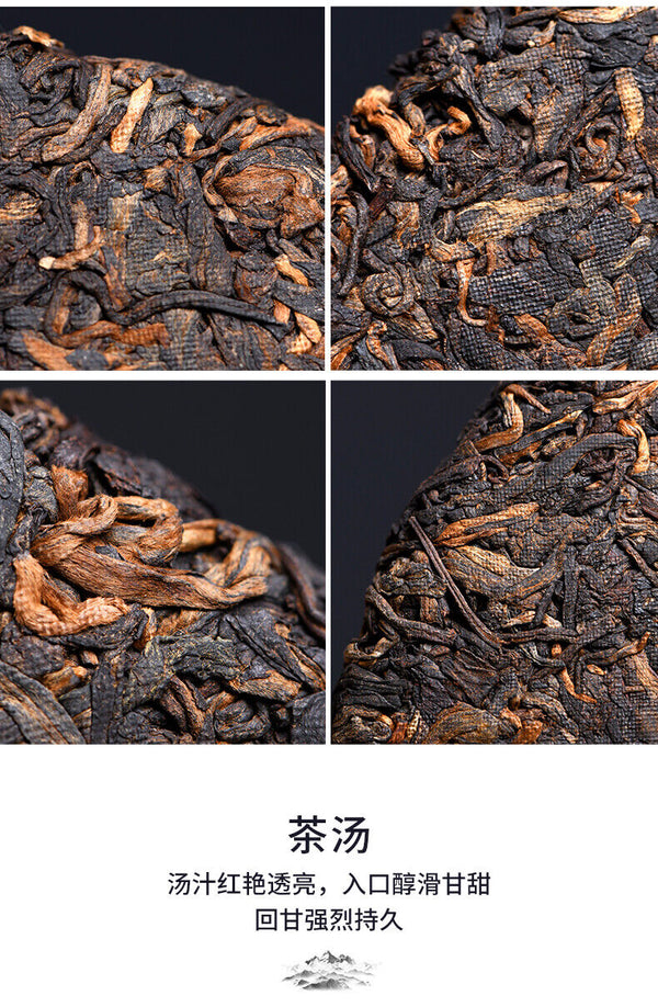 HelloYoung Shu Puer Yr Haiwan 9978 Batch 181 LaoTongZhi Old Comrade Ripe Puer Tea 357g