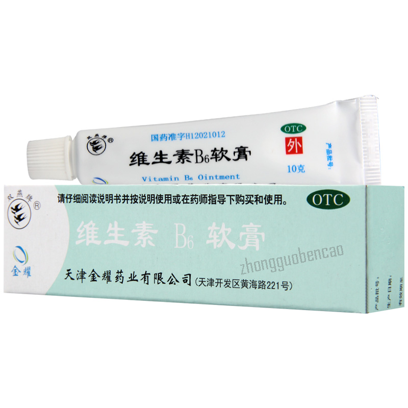 Shuangyanpai Weishengsu B6 Ruangao 双燕牌维生素B6软膏