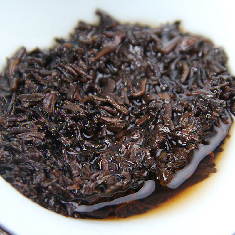 HelloYoung Gongting Jin Zhuan Shu Puer Tea Palace Gold Brick Ripe Puer Mini Tea Brick