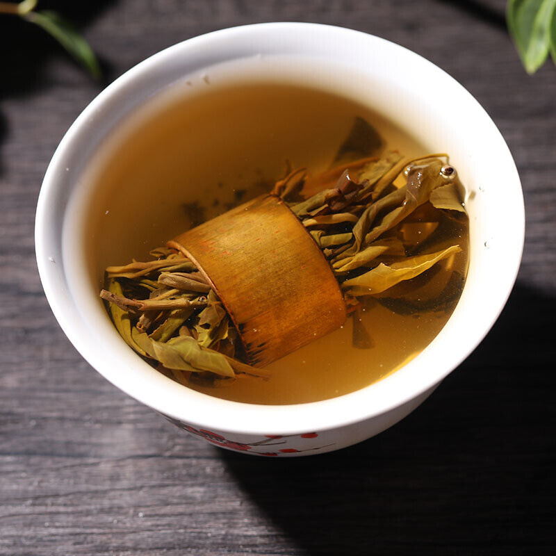 HelloYoung Year Supreme Bamboo Bingdao Ancient Puer Pu'er Puerh Tea Yunnan Raw 500g