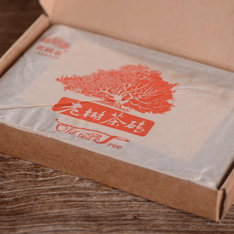 HelloYoung Haiwan Tea Menghai Old Tree Tea Brick Ripe Pu-erh Pu Er Tea 500g Box