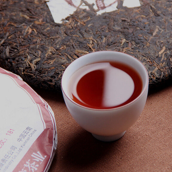 HelloYoung Laotongzhi 9978 Yunnan Old Comrade Haiwan Puer Ripe Pu-erh Tea 357g/12.59oz
