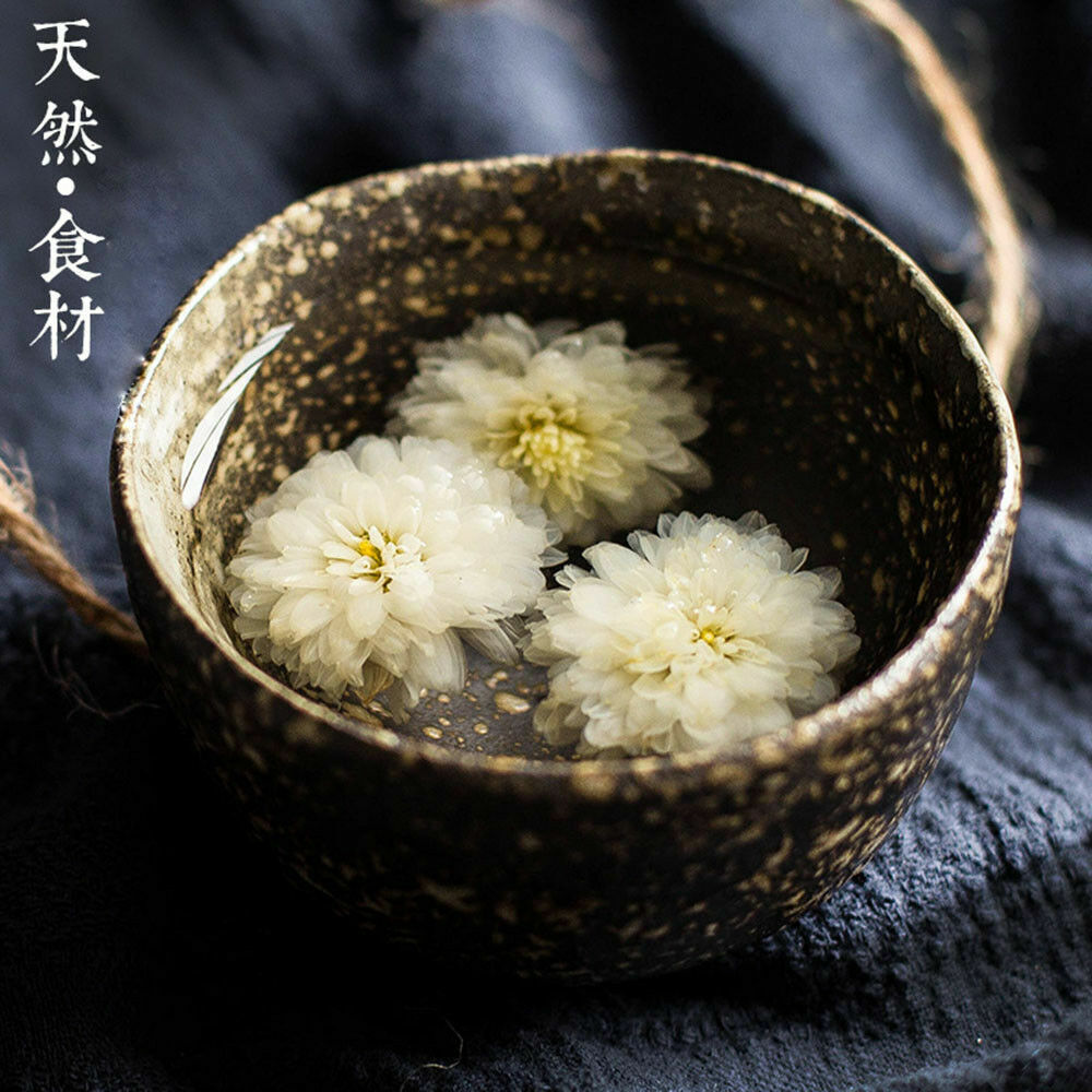 HelloYoung Organic Premium Huang Shan Tribute White Chrysanthemum Tea Dried Flower Tea 250g
