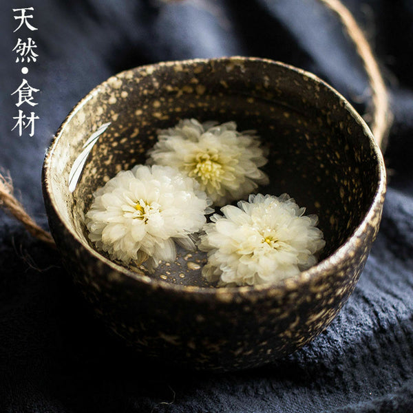 HelloYoung Organic Premium Huang Shan Tribute White Chrysanthemum Tea Dried Flower Tea 250g