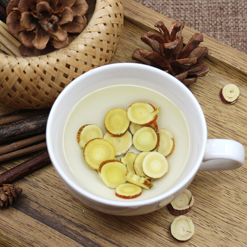 HelloYoung Organic 500g Premium Gan Cao Glycyrrhiza Glabra Liquorice Root Herbal Cut Slices