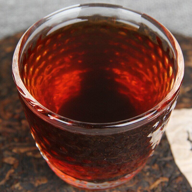 HelloYoung Imperial Ripe Puerh Chinese Tea Banzhang Golden Buds Shu Puerh Tea 357g
