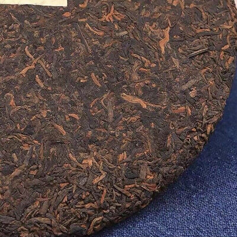 357g Yunnan Qizi Pu-erh Cake Tea Super Grade Ripe Pu'er Tea Shu Puerh Tea