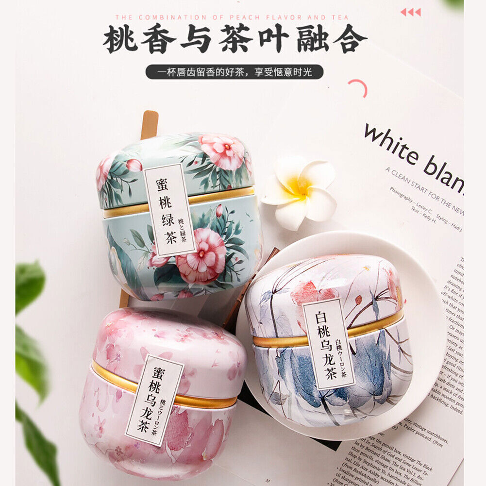 3 cans Health fruit Mixed tea Peach Oolong Green 蜜桃乌龙 白桃乌龙 蜜桃绿茶3罐 花茶组合養生茶叶冷泡茶水果茶 Main image