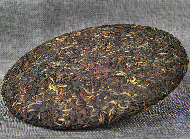 TemuTea 357g Dian Black Tea Cake, Ancient Tree Black Tea