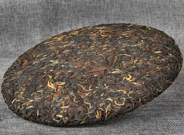 TemuTea 357g Dian Black Tea Cake, Ancient Tree Black Tea