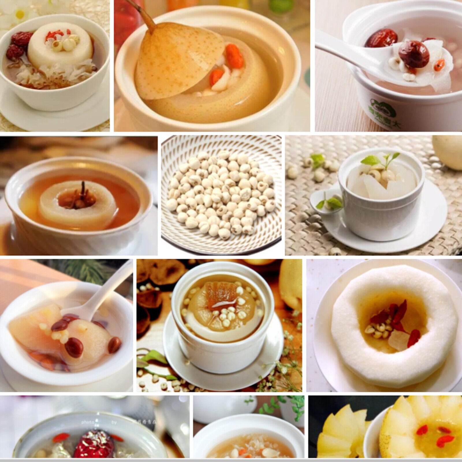 HelloYoung 50g Chinese Specialty Chuan Bei Mu Health Herbal Tea 川贝 川贝炖雪梨 润肺化痰