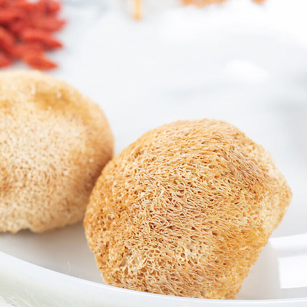 HelloYoung Ecology Wholesome Dried Hericium Erinaceus Herbal for Cooking Health Care 2 Pcs