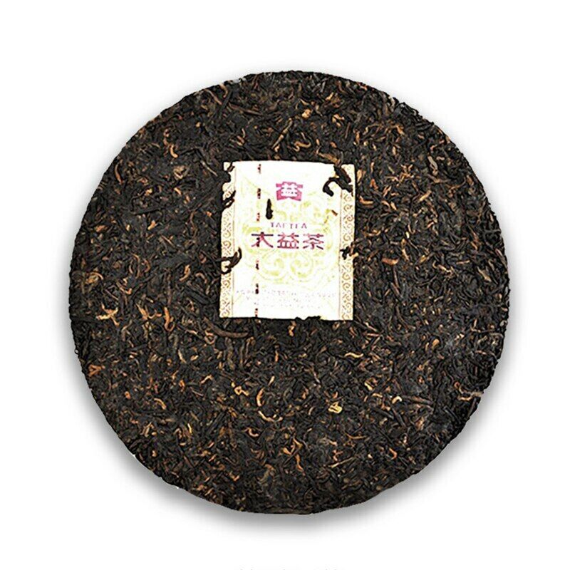 HelloYoung TAETEA Tea Ripe Tea Dayi 8592 Batch 1801 Pu Erh 357g