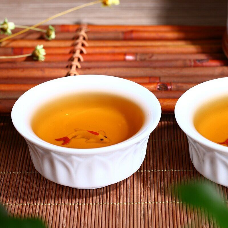 HelloYoung Year Shen Puer Tea Haiwan Old Comrade 9928 Batch 121 Raw Puer Tea 357g