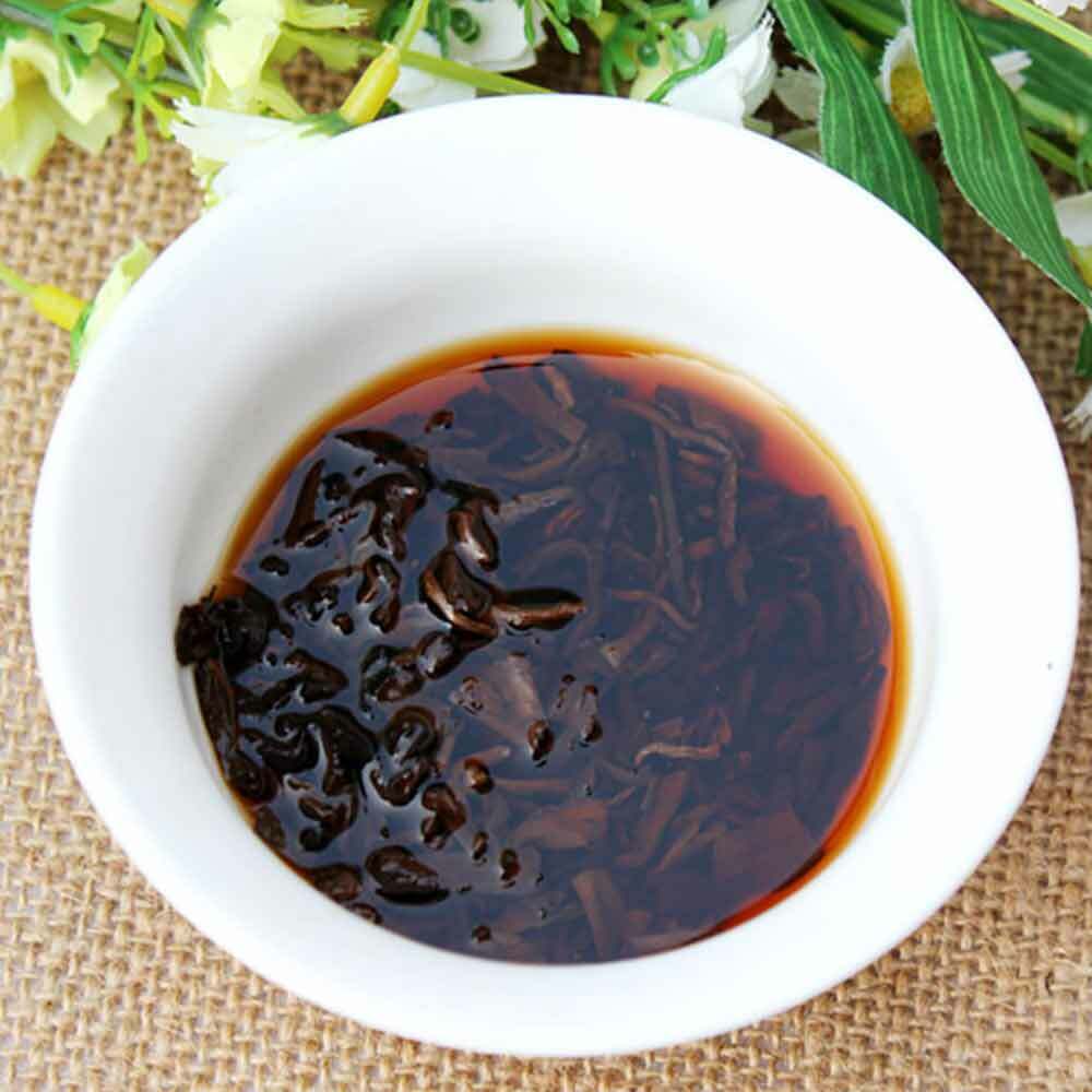 HelloYoung 2008 yr Ripe Pu-erh Tea Loose Tea China Yunnan Shu Puer Bag Packaging 250g/8.8oz