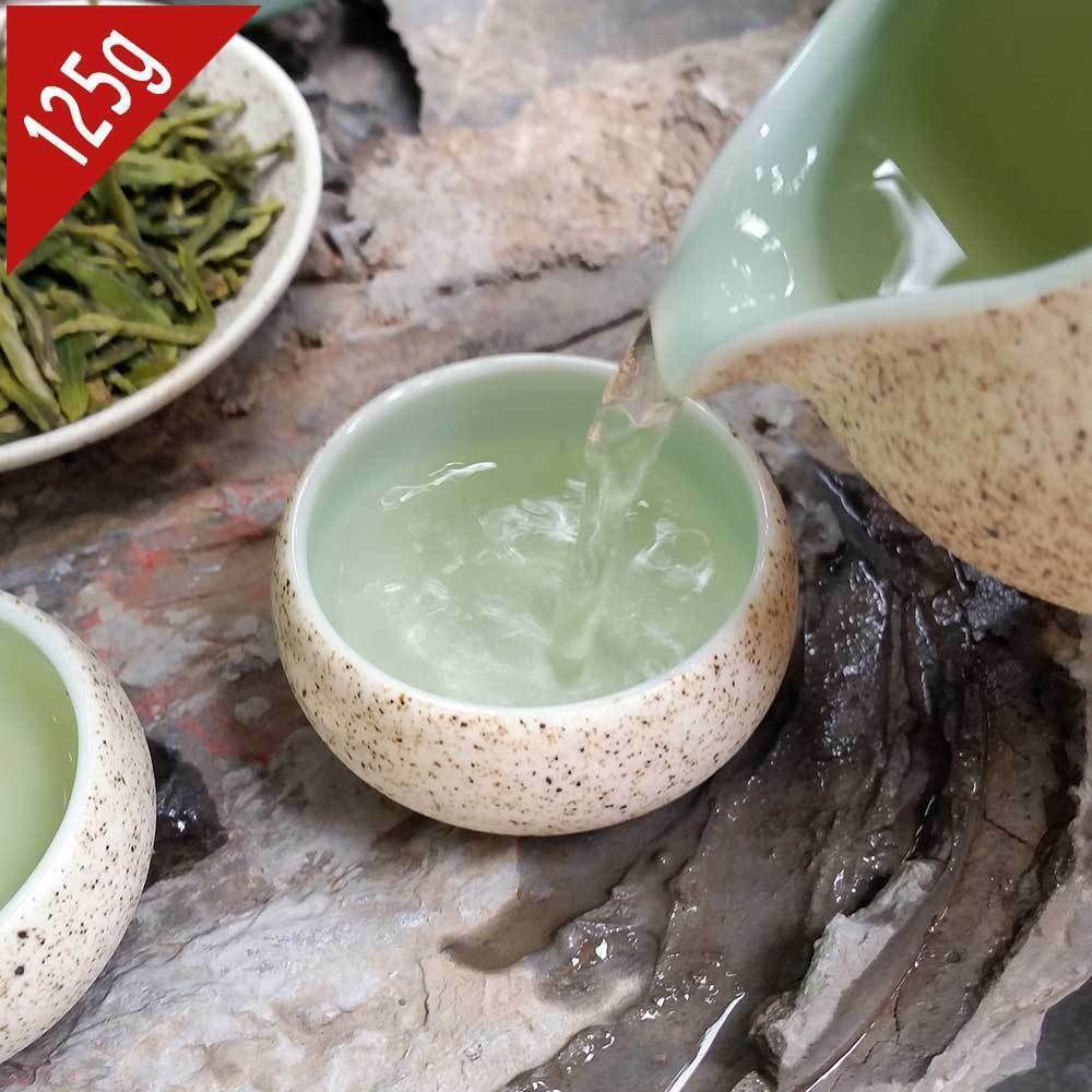 HelloYoung Longjing Tea Chinese Spring Fresh Dragon Well Long Jing 125g Gift Pack Secondary image