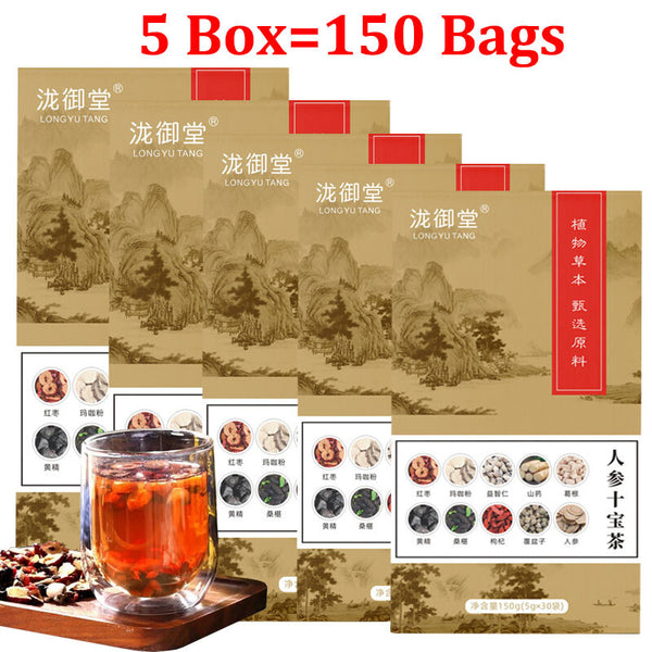 Ginseng Kidney Tea - For Male Health Care, Energy Supplement and Enhancement