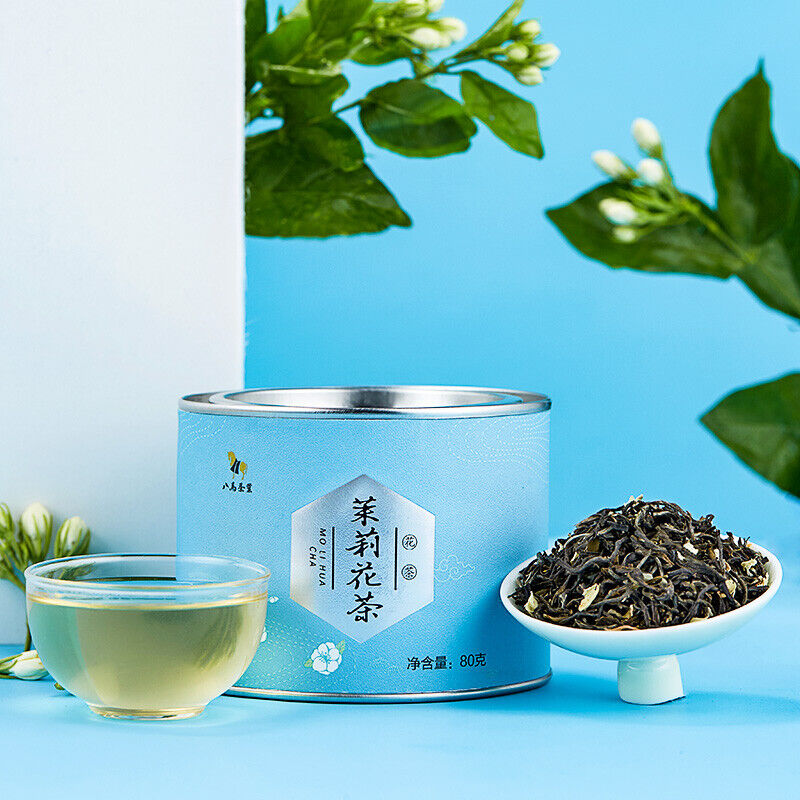 HelloYoung Ba Ma Cha Ye Jasmine Flower Green Tea Healthy Herbal Tea 八马茶叶 烘青茶茉莉花茶 清香型 花香馥郁 Secondary image