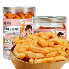 350g entbeinte Hühnerfüße in Dosen sauer-würzig Freizeit-Snacks 无骨鸡爪罐装酸辣柠檬