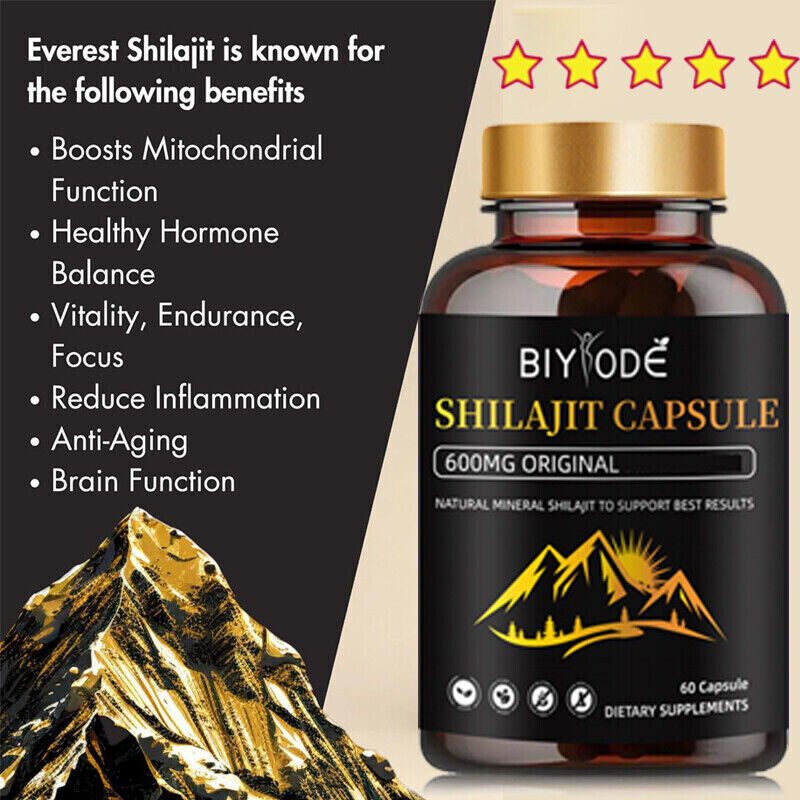 Himalayan Pure 100% Shilajit, Soft Resin, Organic, Extremely Potent, Fulvic Acid Secondary image