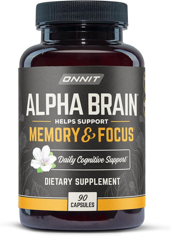 Alpha Brain Memory & Focus - 120 Capsules, Exp. 2026