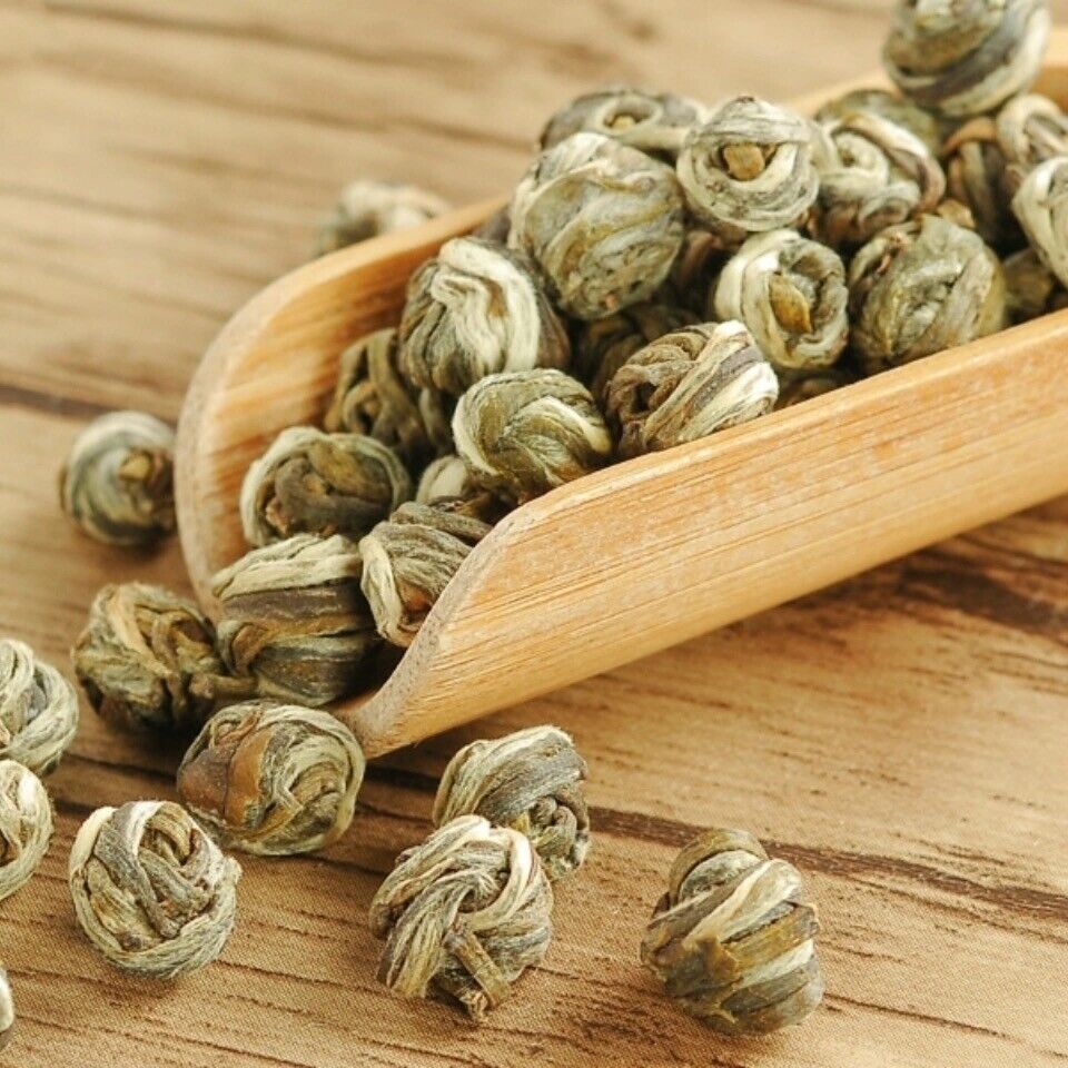 Premium Jasmine Dragon Pearl Ball Tea Puer King Chinese Flower Green Tea Secondary image