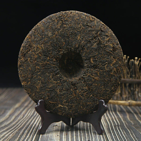 HelloYoung Jin Ju Ding Ripe Puer Tea "Nan Nuo Shan" Shu Puerh tea Chinese Tea 357g