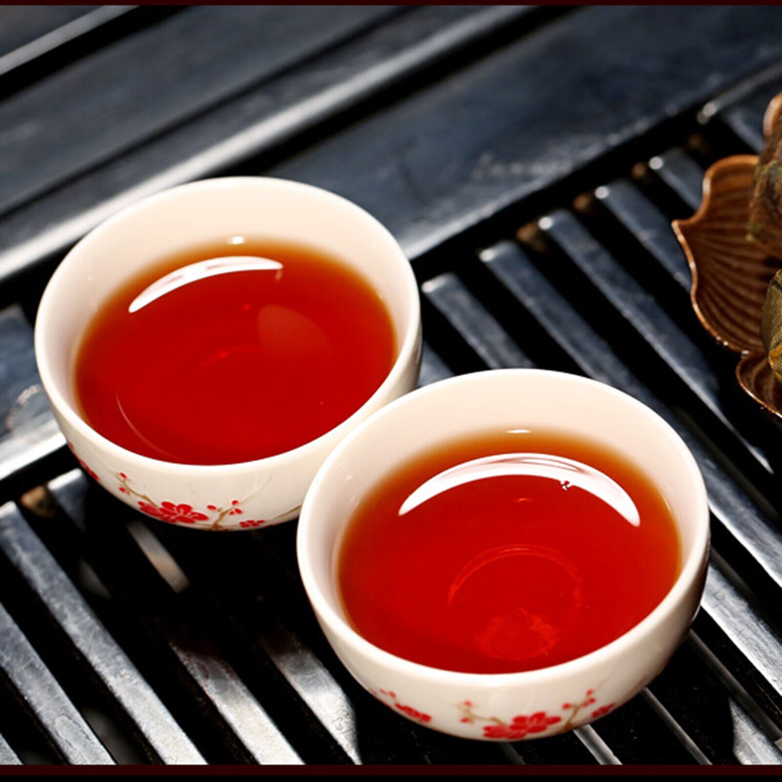 Genuine Puerh Tea Black Tea 500g/1.1LB Pu'er Ripe Tea Glutinous Rice Fragrance
