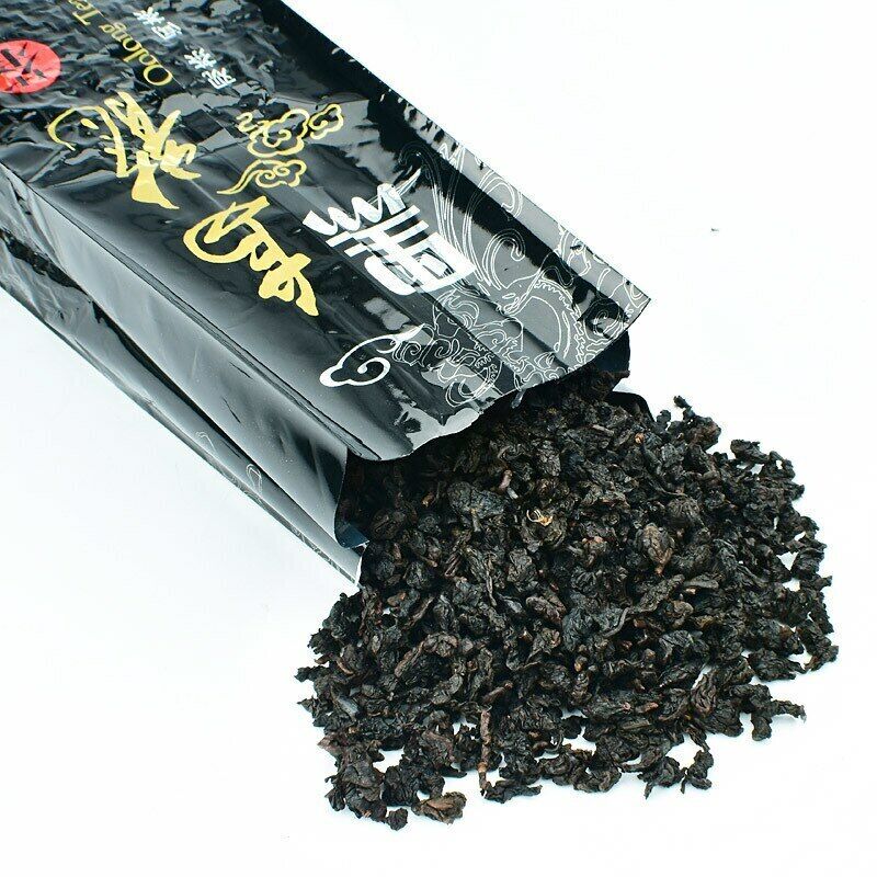 Oil Cut Fast Black Oolong Tea 250g/8.8oz Slimming Fit Premium Black Tie Guan Yin Secondary image