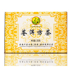 HelloYoung 2011 Xiaguan Tuocha Raw Cang Er Fang Zhuan Tea Shen Pu Erh Aged Tea Brick 250g