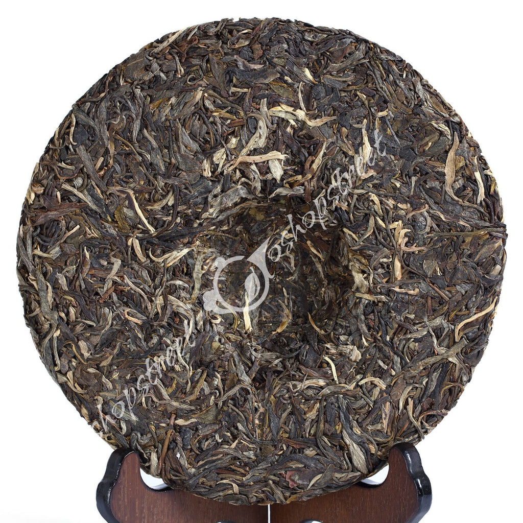 HelloYoung yr Organic Yunnan Certified Peafowl Banzhang Cake Raw Puer Pu'er Puerh Tea