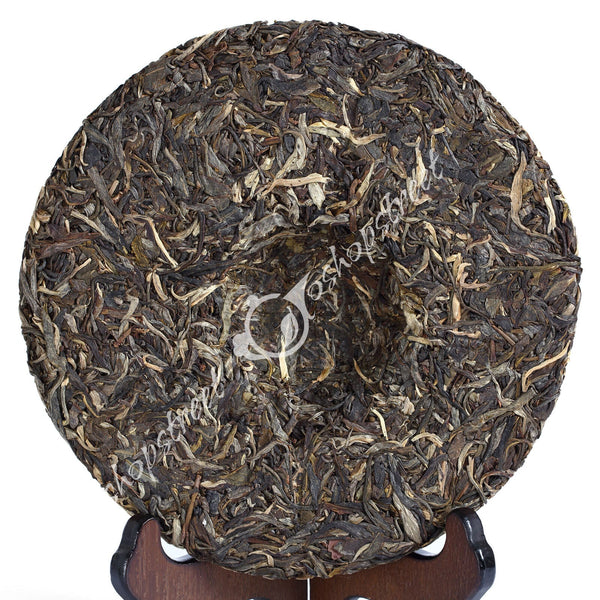 HelloYoung yr Organic Yunnan Certified Peafowl Banzhang Cake Raw Puer Pu'er Puerh Tea