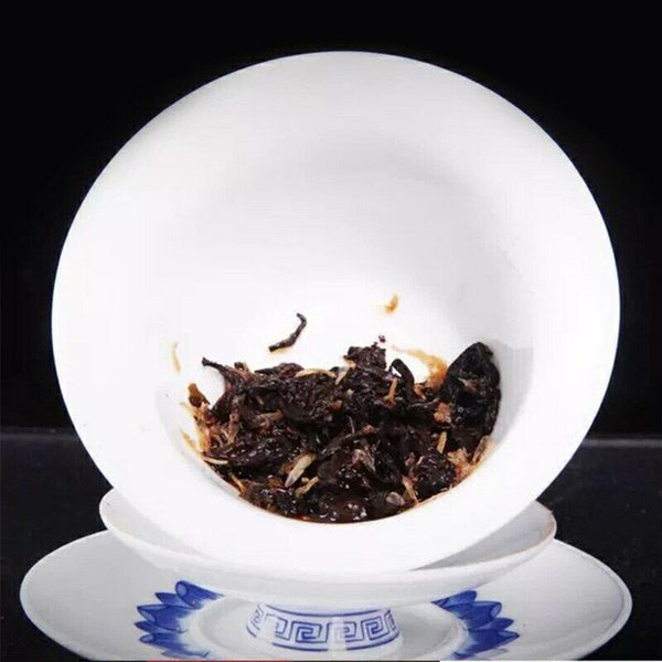 HelloYoung Yunnan Aged Shu Puerh Tea Ripe Mini Puer Tuocha with Chrysanthemum 500g